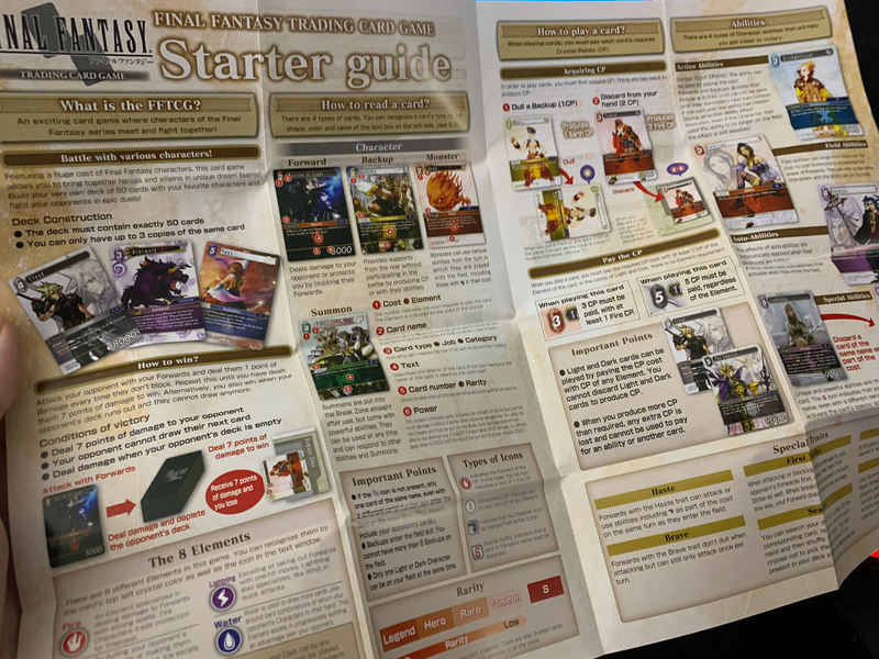 Illustration for article titled An Excellent Way To Start Playing The Final Fantasy Trading Card Game